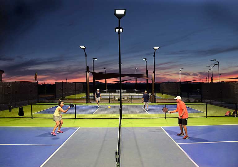 Pickleball Court Lighting from LSI – Official Partner of USA Pickleball