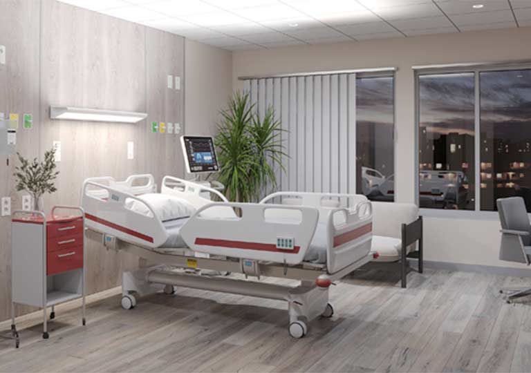 Certolux MDW Headwall Luminaire for Patient Rooms