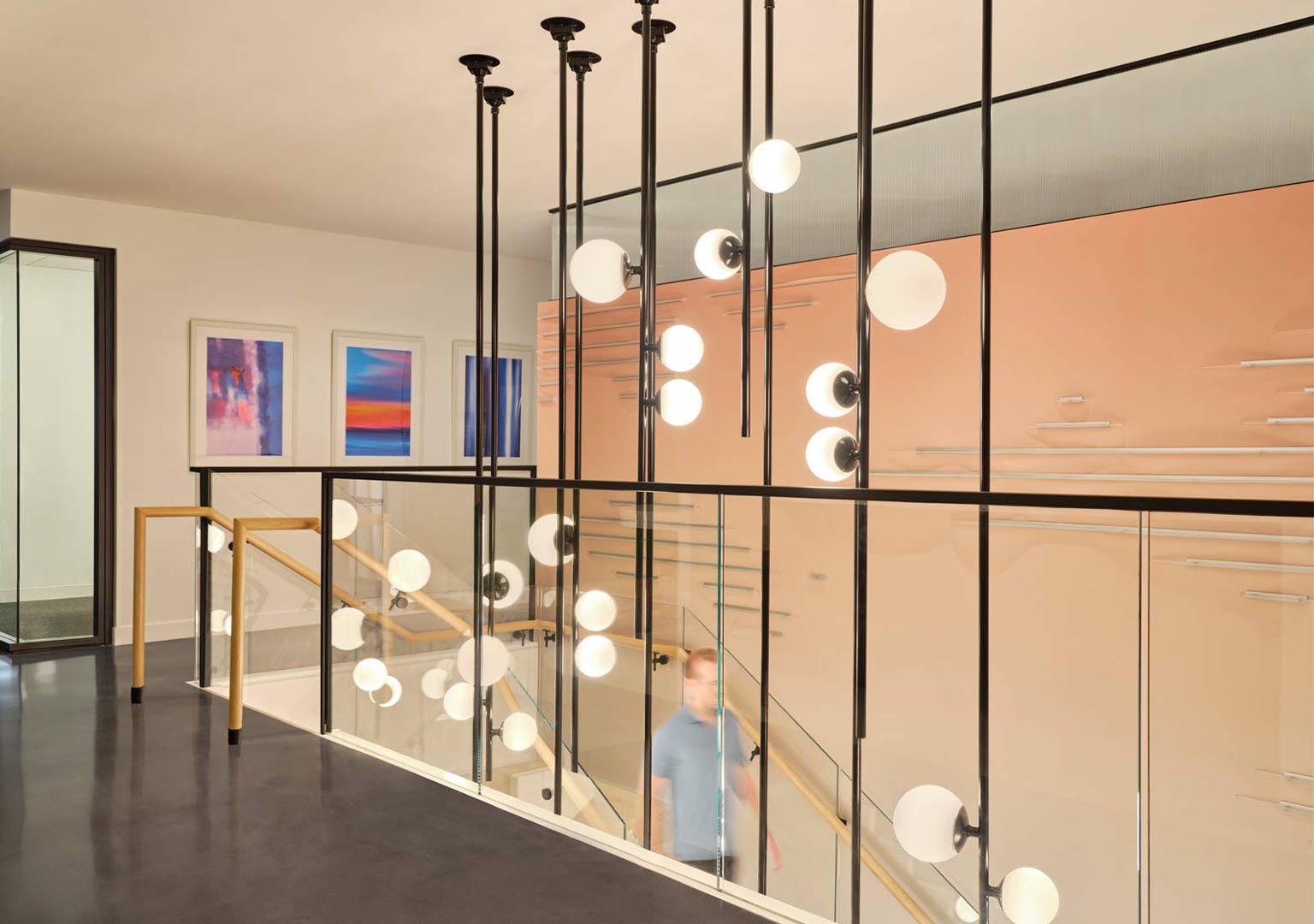 Precision and Design Shine in Custom Globe Light Installation