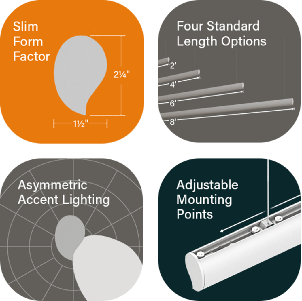 Light Your Vertical Surfaces with Finelite E3 Slim Accent Luminaire California Lighting Sales