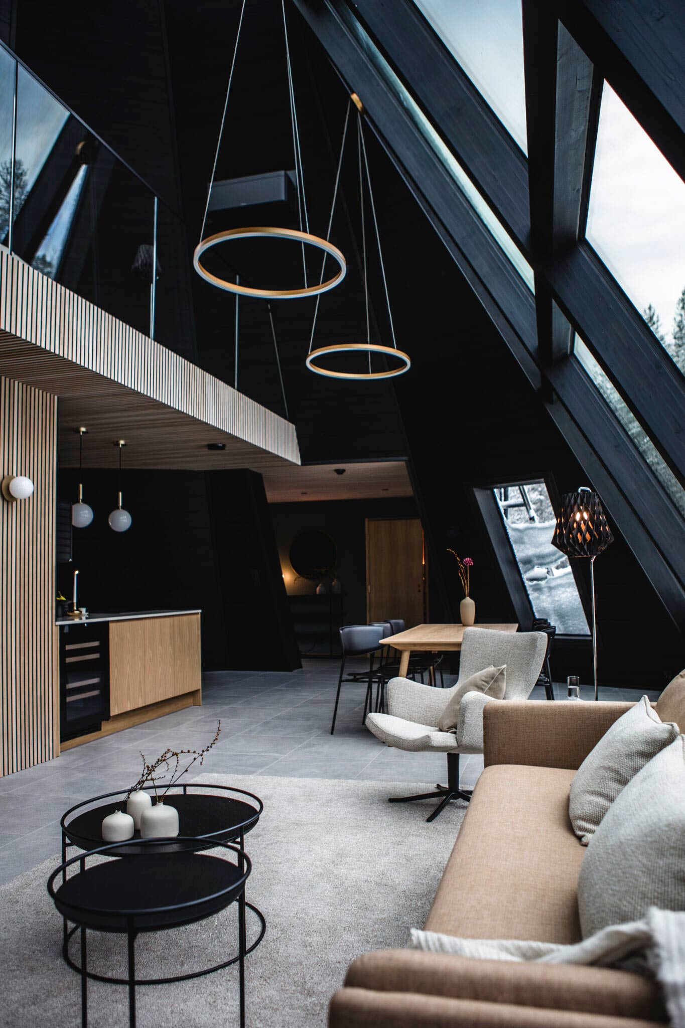 Pilke lights at Glass Resort
