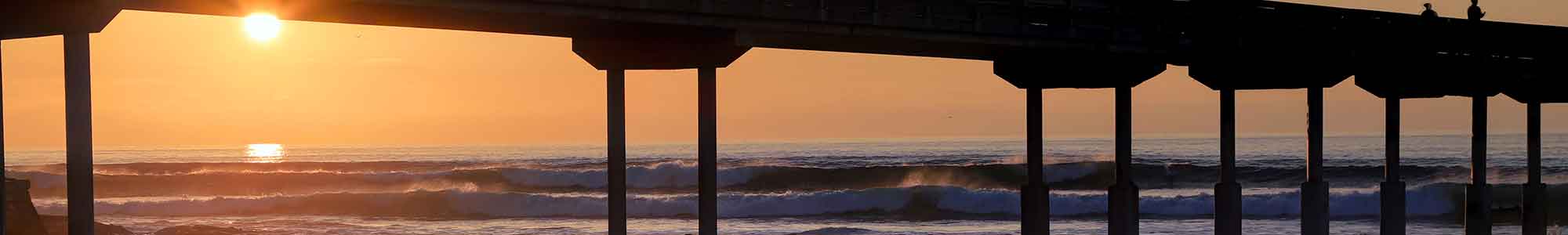The Sunset Over The Ocean Beach Pier Near San Dieg 2026 03 26 09 22 07 Utc The Ocean Beach Pier